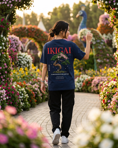 Premium Cotton T-Shirt — IKIGAI