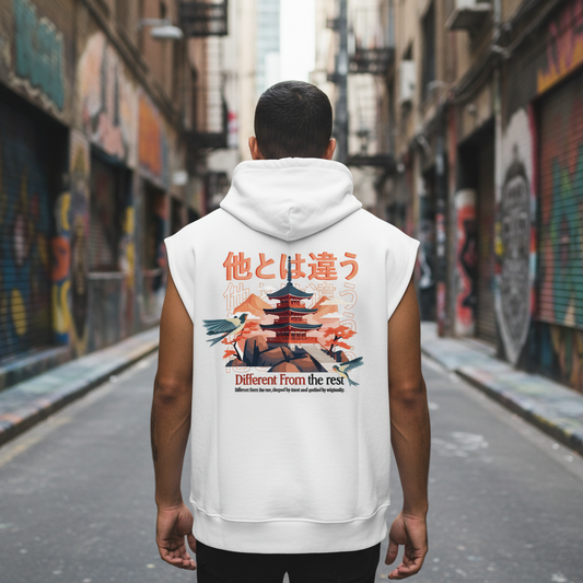 sleeveless hoodie