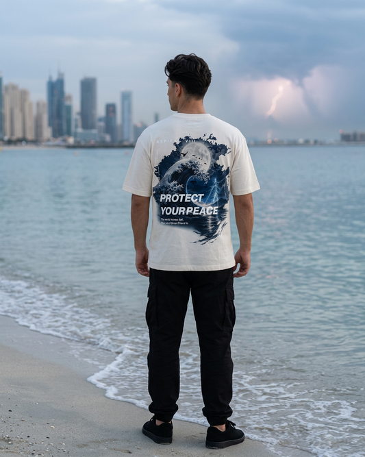 Premium Cotton T-Shirt — Protect Your Peace